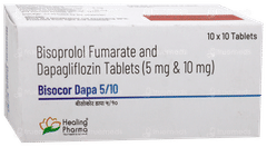 Bisocor Dapa 5/10 Tablet 10